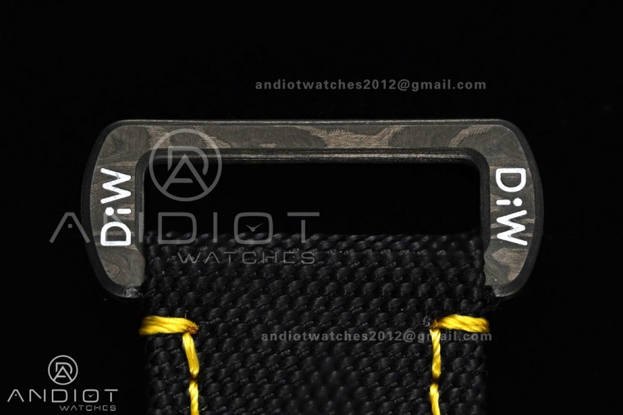 Daytona DIW Red Carbon Iron Man SONIC 1:1 Best Edition Red Dial on Black Nylon Strap SA4130