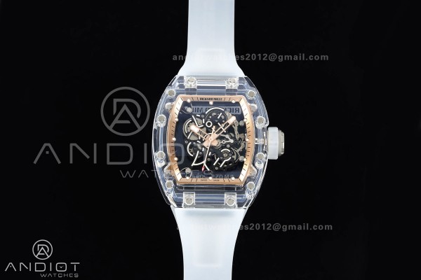 RM055 Crystal SONIC Best Edition Gold Inner Bezel ...