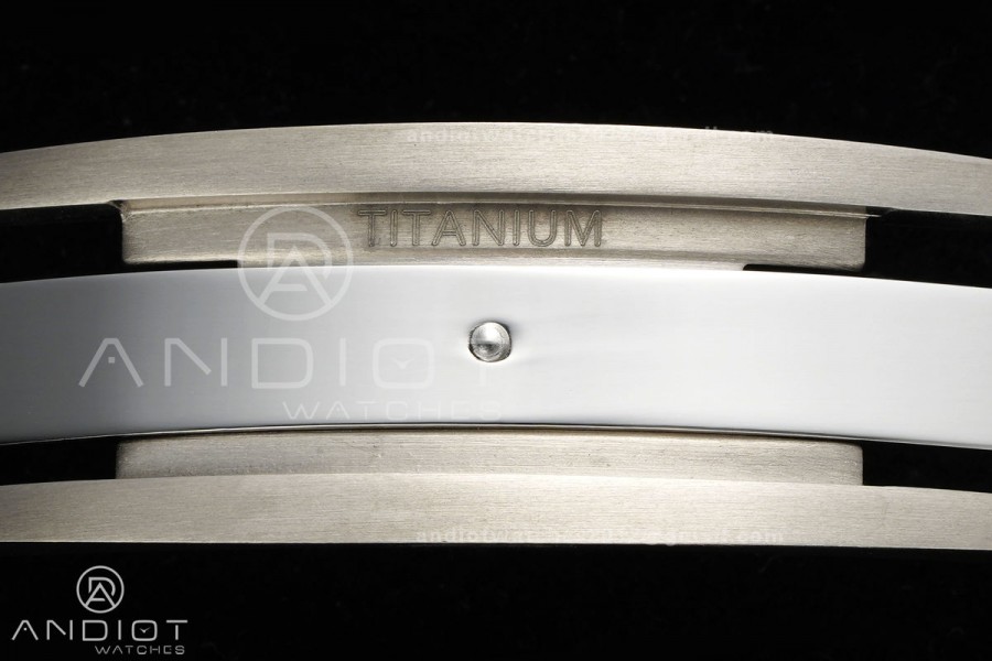 RM055 Crystal SONIC Best Edition Gold Inner Bezel Gray Crown on Transparent Rubber Strap RMUL2 Super Clone