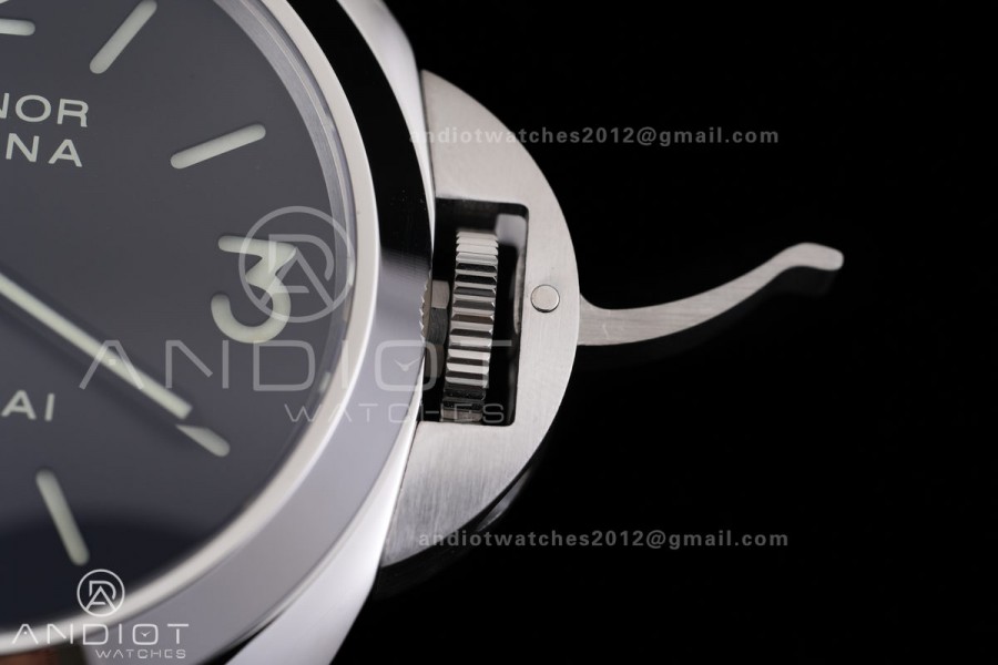 PAM111 SS HWF 1:1 Best Edition on Brown Leather Strap Strap A6497