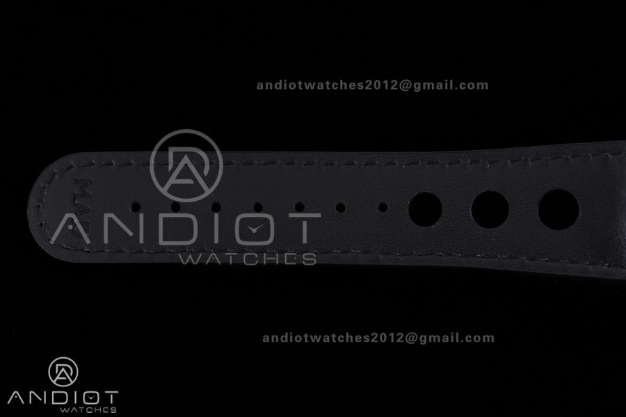 MB&F M.A.D.1.Blue SS K1F 1:1 Best Edition on Black Leather Strap Miyota 821A