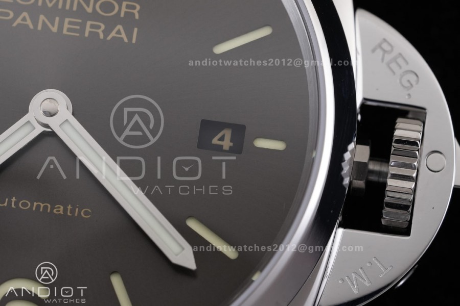 PAM904 Luminor Due VSF Best Edition Gray Dial on Brown Asso Strap AXXXIV