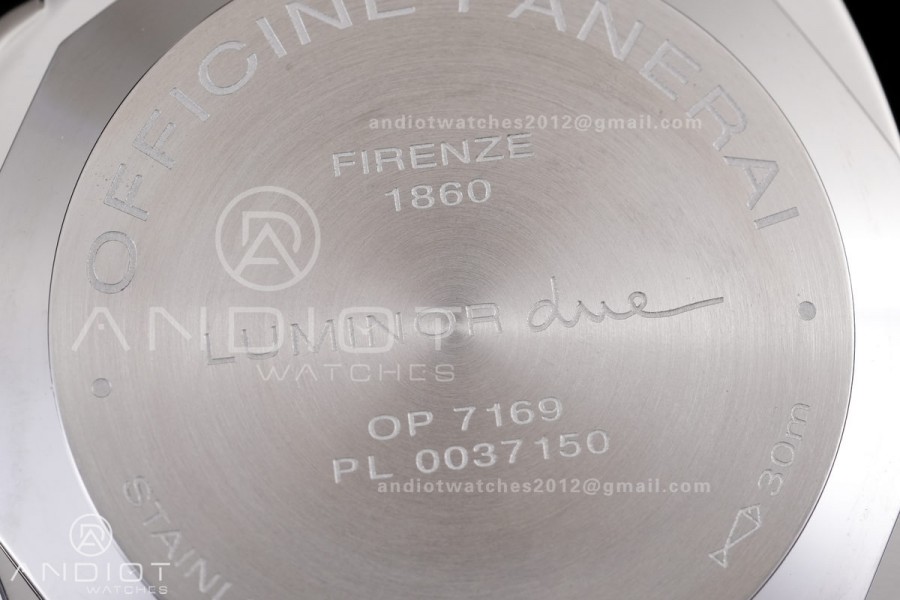 PAM904 Luminor Due VSF Best Edition Gray Dial on Brown Asso Strap AXXXIV