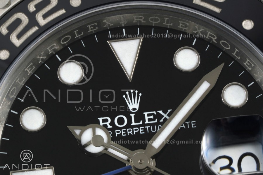 GMT-Master II 126710 BLNR 904L Steel ERF 1:1 Best Edition on Jubilee Bracelet JH3285 (Free Sprung)