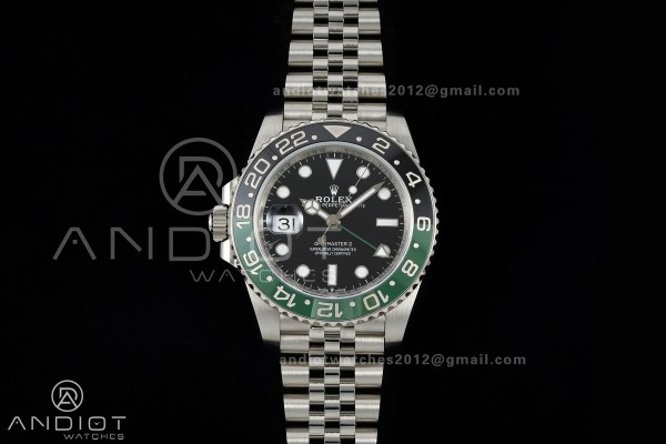 GMT-Master II 126720 VTNR 904L Steel ERF 1:1 Best Edition on Jubilee Bracelet JH3285 (Free Sprung)