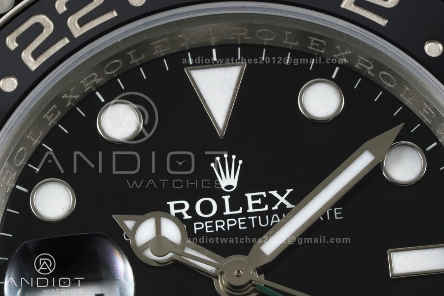 GMT-Master II 126720 VTNR 904L Steel ERF 1:1 Best Edition on Jubilee Bracelet JH3285 (Free Sprung)