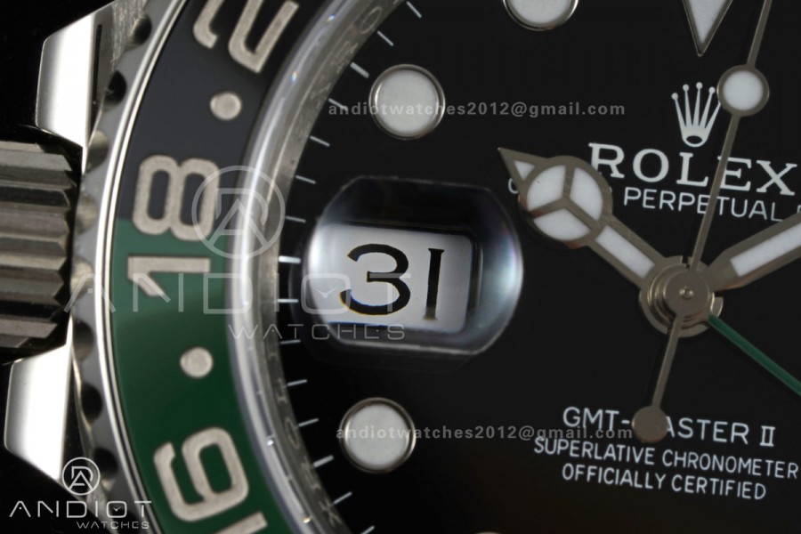 GMT-Master II 126720 VTNR 904L Steel ERF 1:1 Best Edition on Jubilee Bracelet JH3285 (Free Sprung)