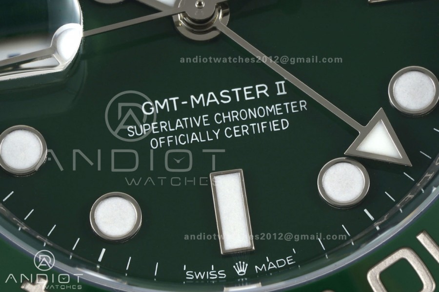 GMT-Master II 126729 VTNR 904L Steel ERF 1:1 Best Edition on Oyster Bracelet JH3285 (Free Sprung)
