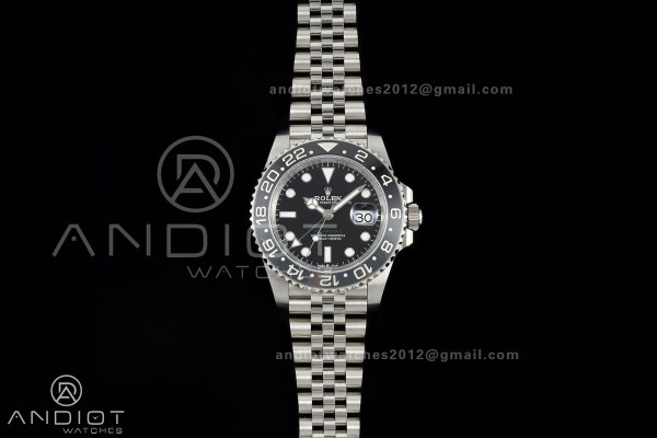 GMT-Master II 126710 GRNR 904L Steel ERF 1:1 Best Edition on Jubilee Bracelet JH3285 (Free Sprung)