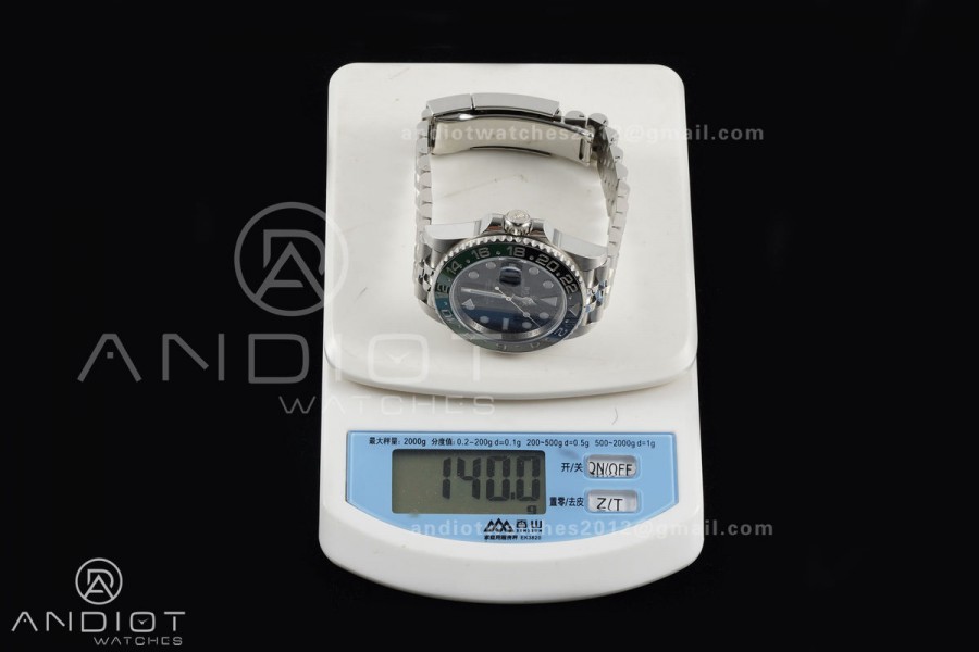 GMT-Master II 126710 GRNR 904L Steel ERF 1:1 Best Edition on Jubilee Bracelet JH3285 (Free Sprung)
