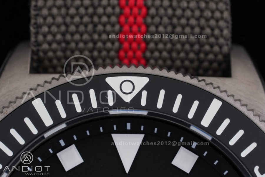 Pelagos FXD Black Ceramic Bezel Ti BRF 1:1 Best Edition Black Dial On Green Nylon Strap