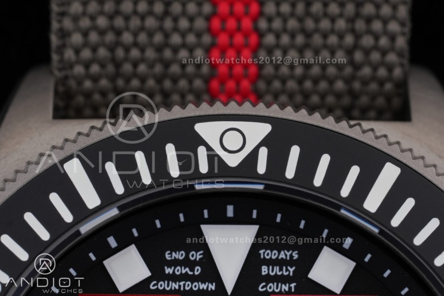 Pelagos FXD Black Ceramic Bezel Ti BRF 1:1 Best Edition Black Designed Dial On Green Nylon Strap