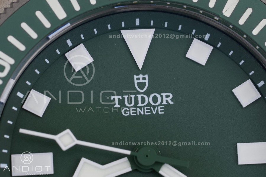 Pelagos FXD Green Ceramic Bezel Ti BRF 1:1 Best Edition Green Dial On Green Nylon Strap