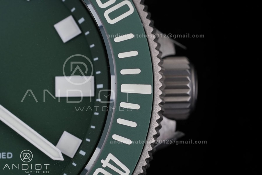Pelagos FXD Green Ceramic Bezel Ti BRF 1:1 Best Edition Green Dial On Green Nylon Strap