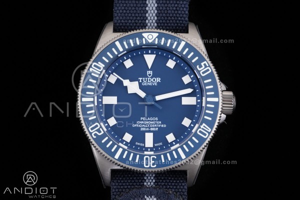 Pelagos FXD Blue Ceramic Bezel Ti BRF 1:1 Best Edi...