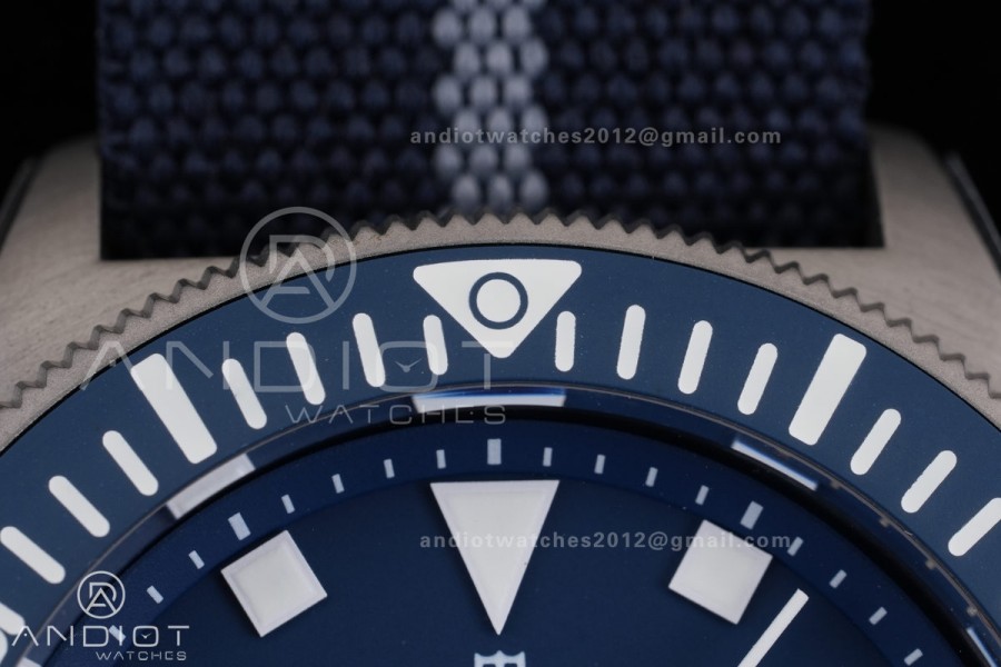 Pelagos FXD Blue Ceramic Bezel Ti BRF 1:1 Best Edition Blue Dial On Blue Nylon Strap