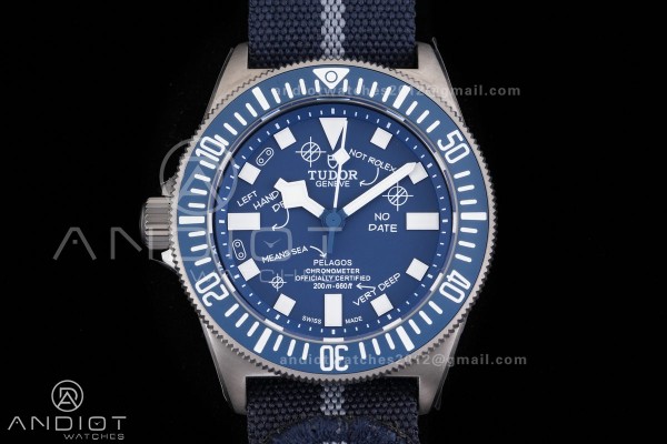 Pelagos FXD Blue Ceramic Bezel Ti BRF 1:1 Best Edi...