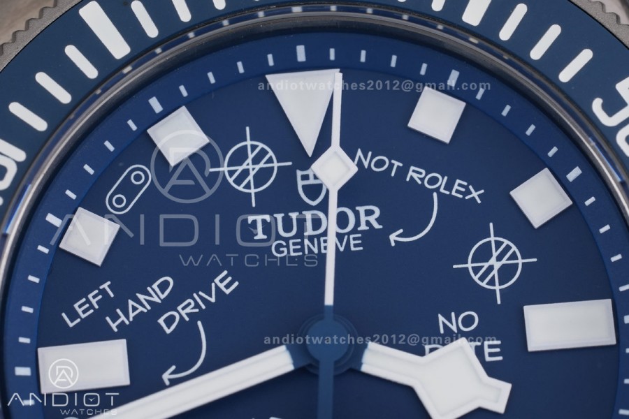 Pelagos FXD Blue Ceramic Bezel Ti BRF 1:1 Best Edition Blue Designed Dial On Blue Nylon Strap