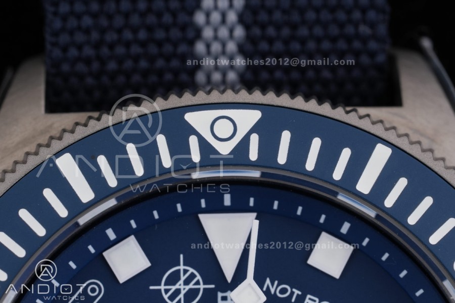 Pelagos FXD Blue Ceramic Bezel Ti BRF 1:1 Best Edition Blue Designed Dial On Blue Nylon Strap