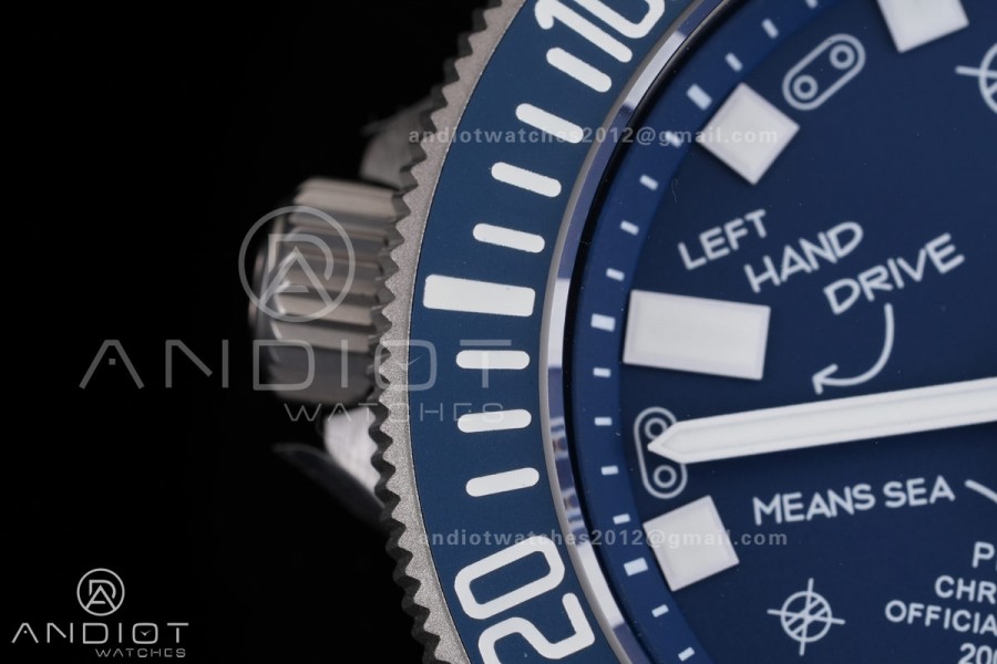 Pelagos FXD Blue Ceramic Bezel Ti BRF 1:1 Best Edition Blue Designed Dial On Blue Nylon Strap