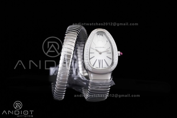 Serpenti 35mm Diamonds Bezel SS BVF 1:1 Best Editi...