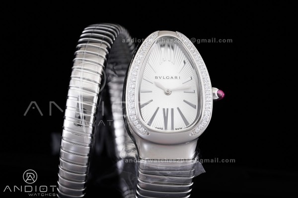 Serpenti 35mm Diamonds Bezel SS BVF 1:1 Best Editi...