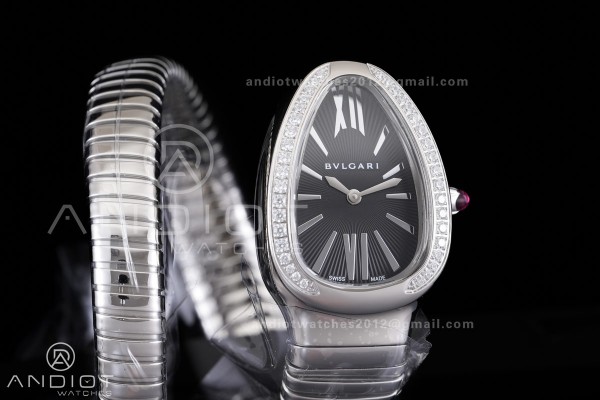 Serpenti 35mm Diamonds Bezel SS BVF 1:1 Best Editi...