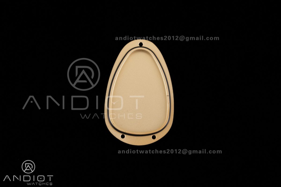 Serpenti 35mm YG BVF 1:1 Best Edition Black Dial on YG Bracelet Ronda Quartz