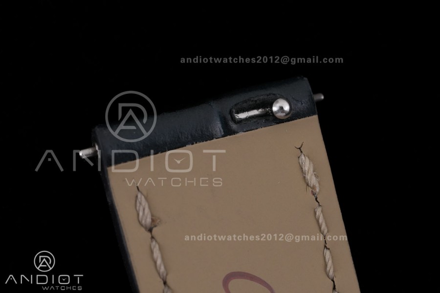 Santos Dumont 38mm SS F1F Best Edition Silver Dial on Blue Leather Strap Quartz