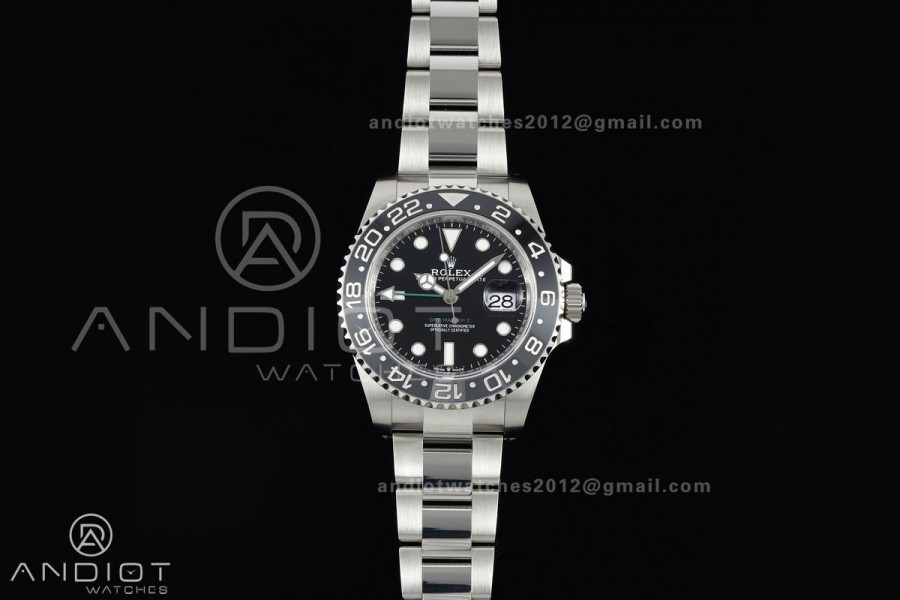 GMT-Master II 126710 GRNR 904L Steel RICH 1:1 Best Edition on Oyster Bracelet JH3285