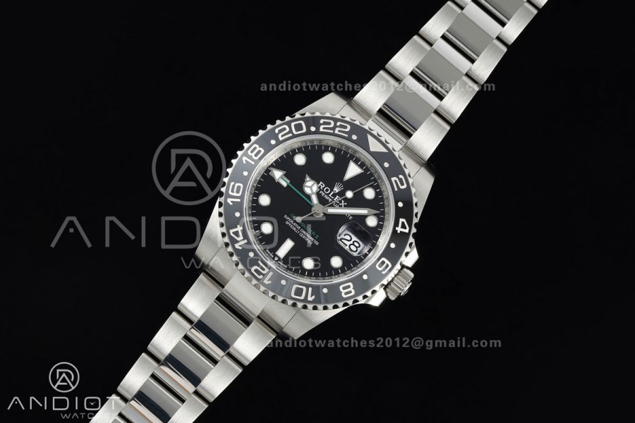 GMT-Master II 126710 GRNR 904L Steel RICH 1:1 Best Edition on Oyster Bracelet JH3285