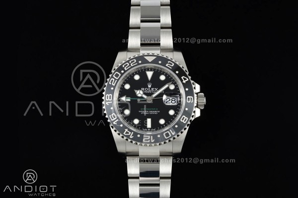 GMT-Master II 126710 GRNR 904L Steel RICH 1:1 Best Edition on Oyster Bracelet JH3285