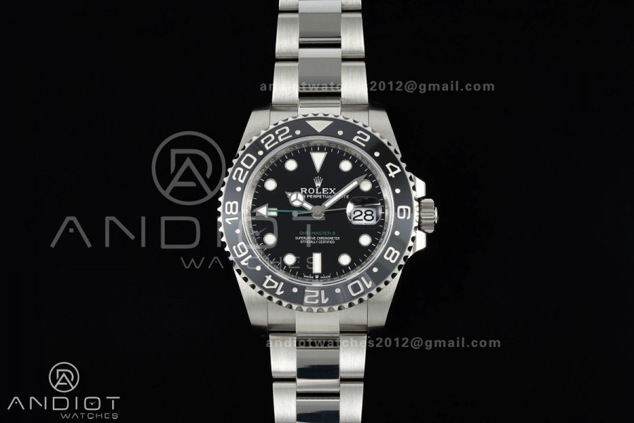 GMT-Master II 126710 GRNR 904L Steel RICH 1:1 Best Edition on Oyster Bracelet JH3285