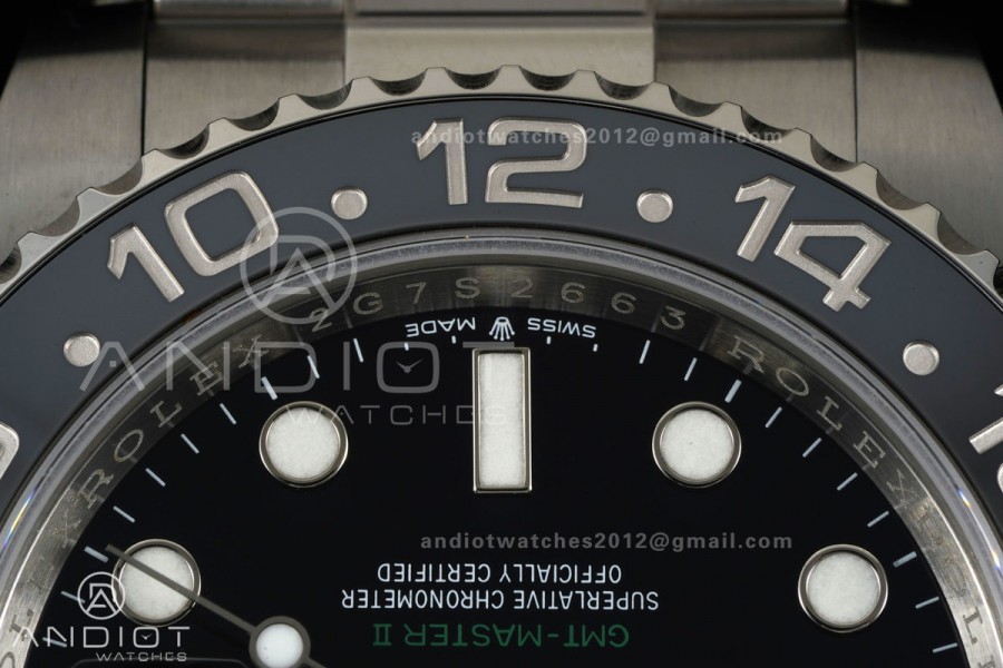 GMT-Master II 126710 GRNR 904L Steel RICH 1:1 Best Edition on Oyster Bracelet JH3285