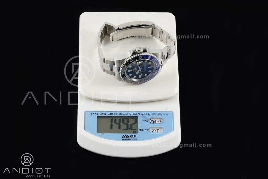 GMT-Master II 126710 BLRO 904L Steel RICH 1:1 Best Edition on Oyster Bracelet JH3285