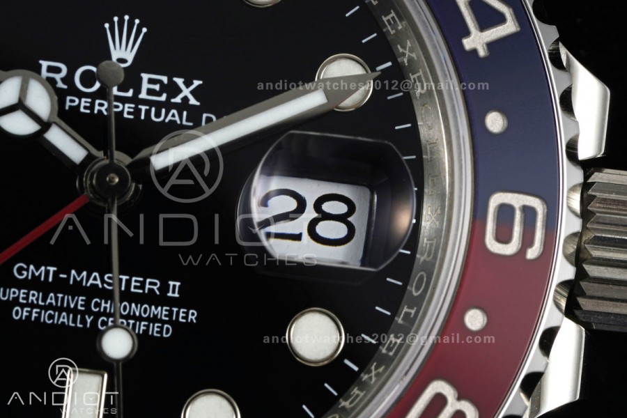 GMT-Master II 126710 BLRO 904L Steel RICH 1:1 Best Edition on Oyster Bracelet JH3285