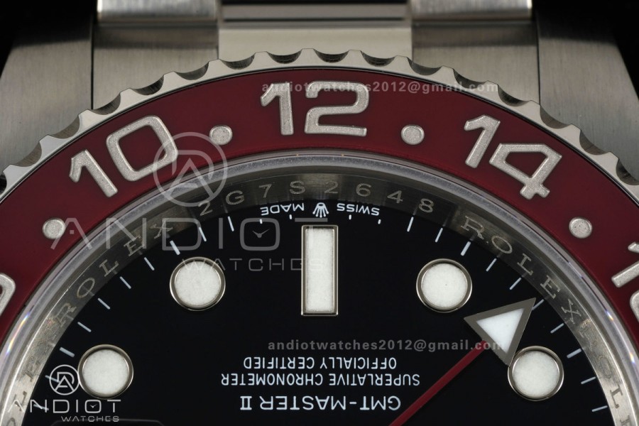 GMT-Master II 126710 BLRO 904L Steel RICH 1:1 Best Edition on Oyster Bracelet JH3285