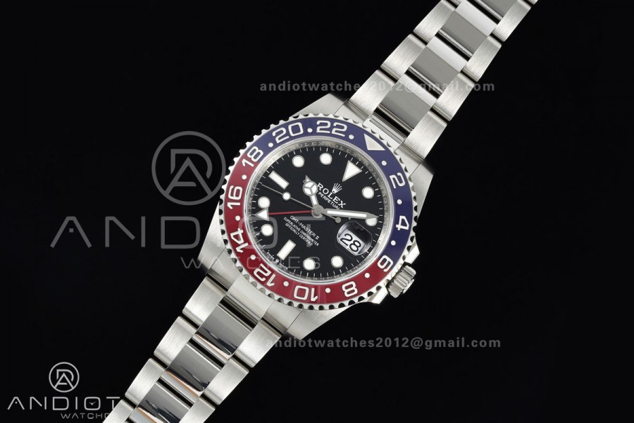 GMT-Master II 126710 BLRO 904L Steel RICH 1:1 Best Edition on Oyster Bracelet JH3285 (Free Sprung)