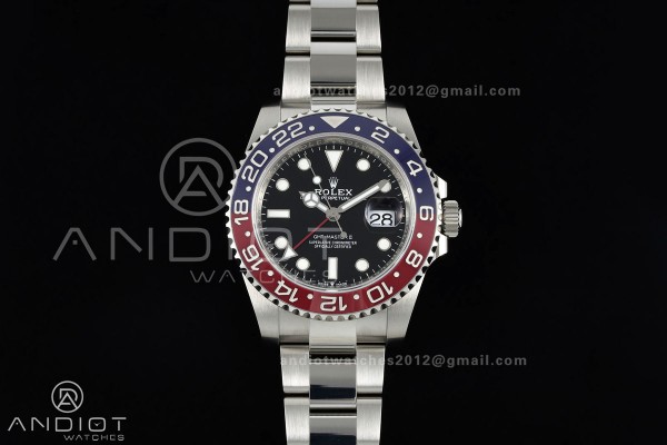 GMT-Master II 126710 BLRO 904L Steel RICH 1:1 Best Edition on Oyster Bracelet JH3285 (Free Sprung)