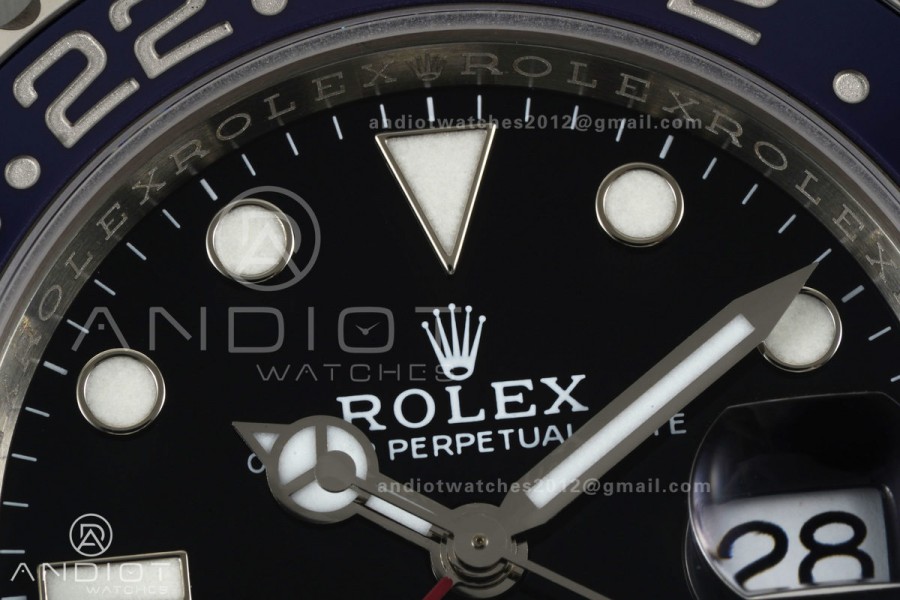 GMT-Master II 126710 BLRO 904L Steel RICH 1:1 Best Edition on Jubilee Bracelet JH3285