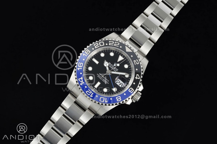 GMT-Master II 126710 BLNR 904L Steel RICH 1:1 Best Edition on Oyster Bracelet JH3285
