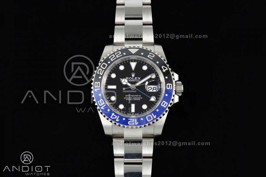 GMT-Master II 126710 BLNR 904L Steel RICH 1:1 Best Edition on Oyster Bracelet JH3285