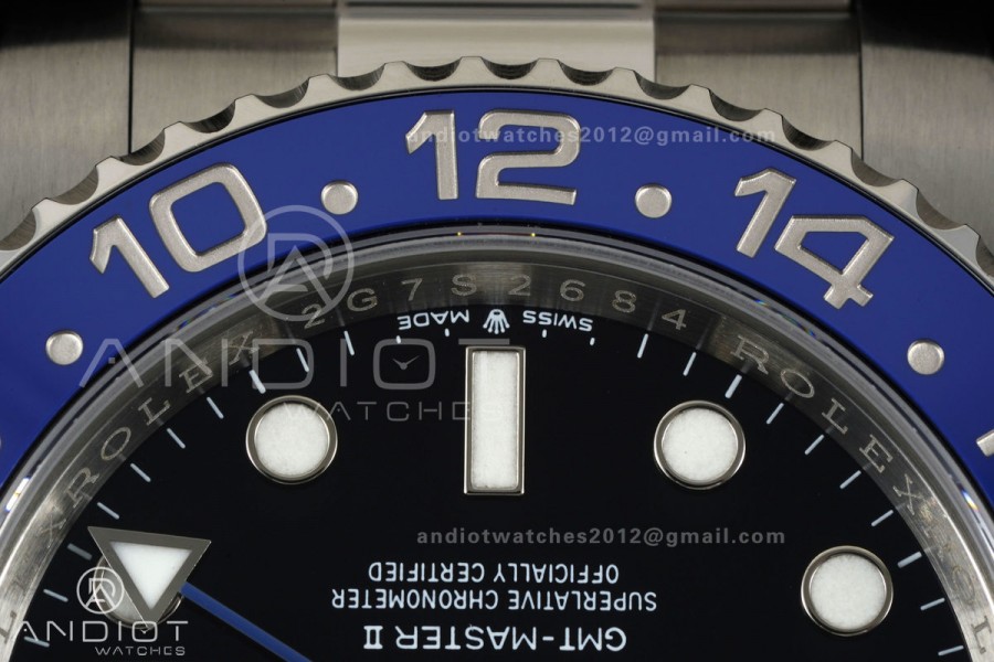 GMT-Master II 126710 BLNR 904L Steel RICH 1:1 Best Edition on Oyster Bracelet JH3285