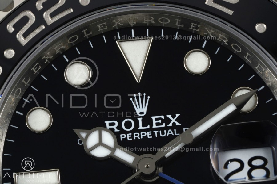 GMT-Master II 126710 BLNR 904L Steel RICH 1:1 Best Edition on Oyster Bracelet JH3285 (Free Sprung)