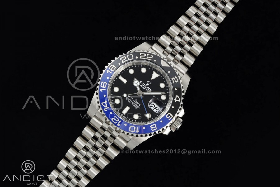 GMT-Master II 126710 BLNR 904L Steel RICH 1:1 Best Edition on Jubilee Bracelet JH3285