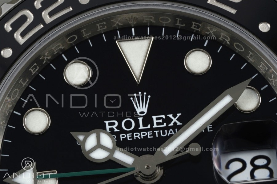 GMT-Master II 126710 GRNR 904L Steel RICH 1:1 Best Edition on Oyster Bracelet JH3285 (Free Sprung)