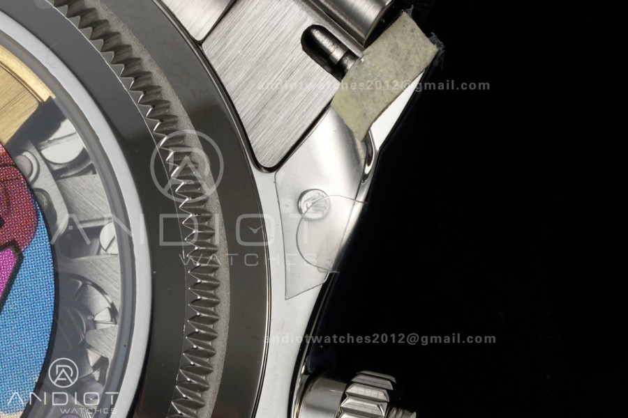 Daytona 126506 VF 1:1 Best Edition 904L Steel Ice Blue Crystal Dial on SS Bracelet DD4131