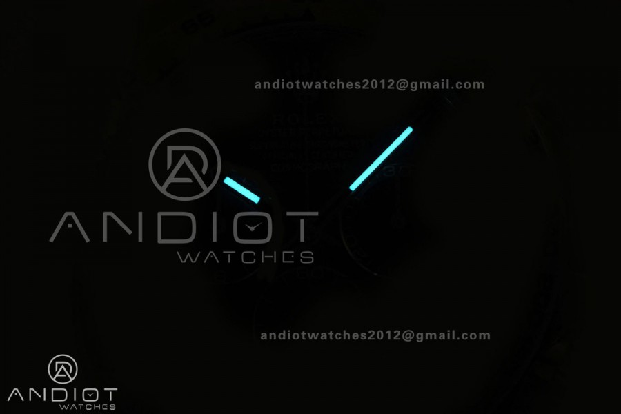 Daytona 126506 VF 1:1 Best Edition 904L Steel Ice Blue Crystal Dial on SS Bracelet DD4131