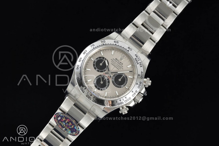 Daytona 126509 VF 1:1 Best Edition 904L Steel Gray/Black Dial on SS Bracelet DD4131