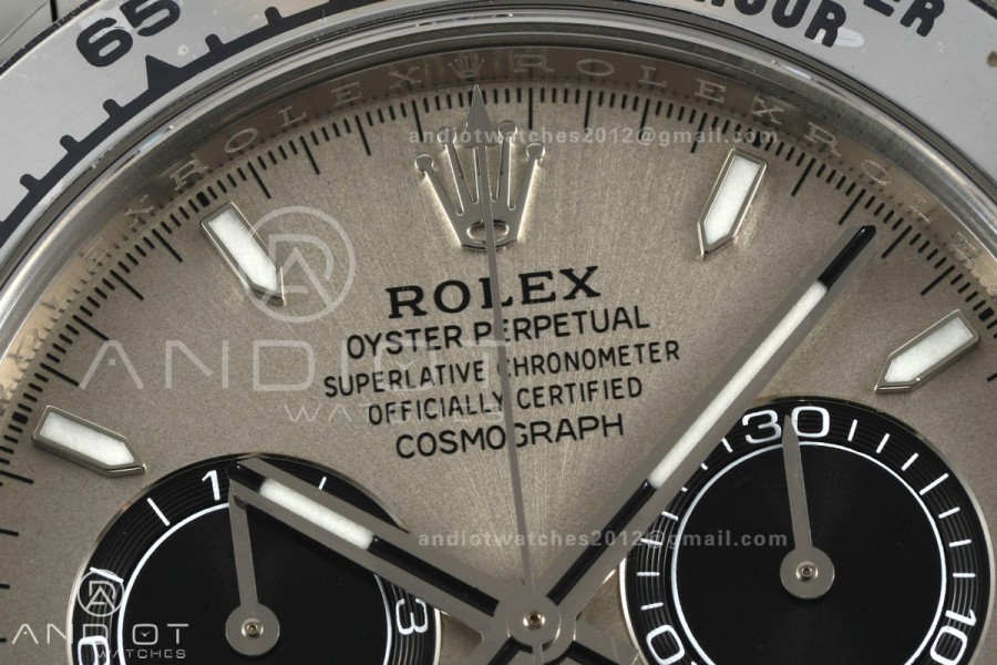 Daytona 126509 VF 1:1 Best Edition 904L Steel Gray/Black Dial on SS Bracelet DD4131